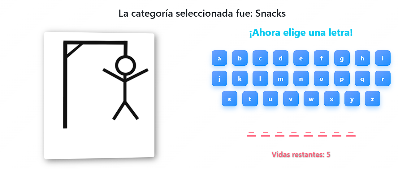 Juego Ahorcados