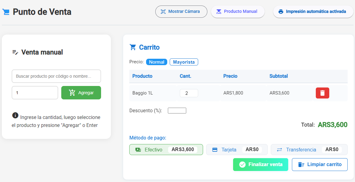 Sistema Supermercado